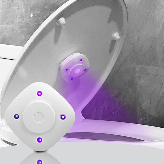 🦠Комплект лампа за стерилизация на тоалетна с UV лъчи🚽3-минутно дълбоко почистване✨