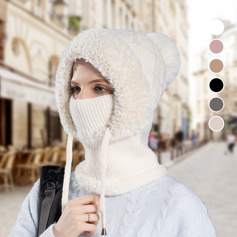 ❄️  💖 3-in-1-Winter-Sturmhaube für Damen