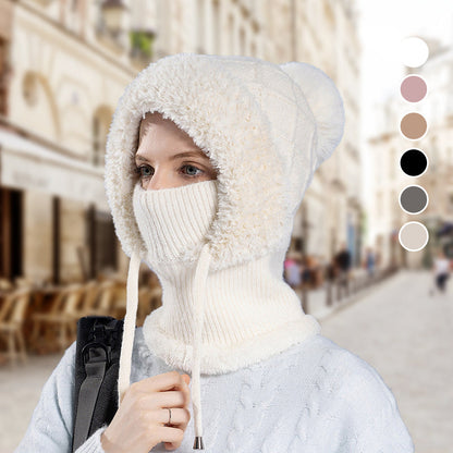 ❄️  💖 3-in-1-Winter-Sturmhaube für Damen
