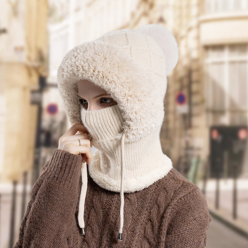 ❄️  💖 3-in-1-Winter-Sturmhaube für Damen