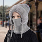 ❄️  💖 3-in-1-Winter-Sturmhaube für Damen