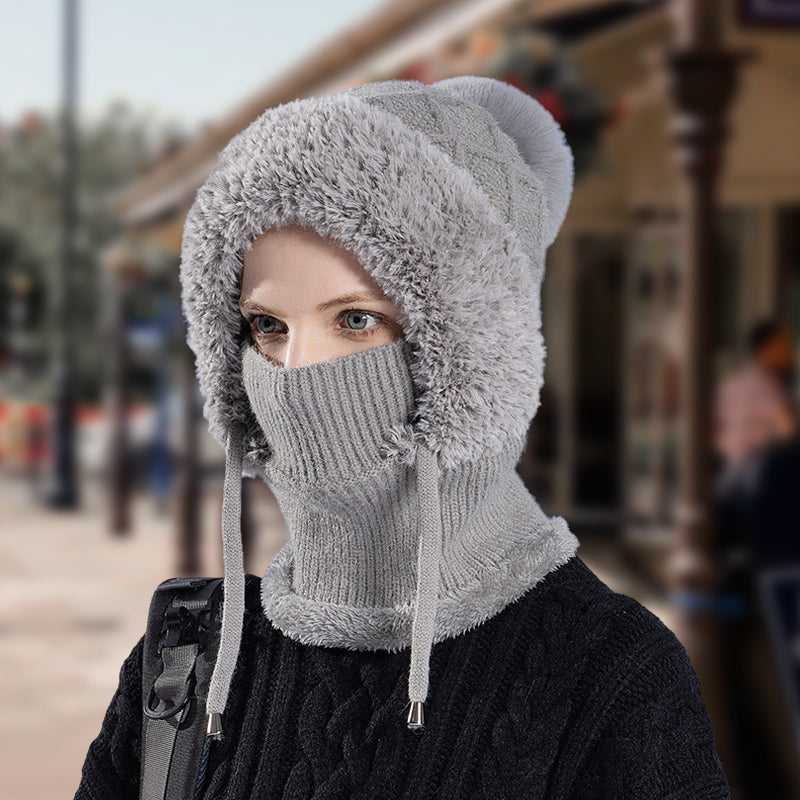 ❄️  💖 3-in-1-Winter-Sturmhaube für Damen