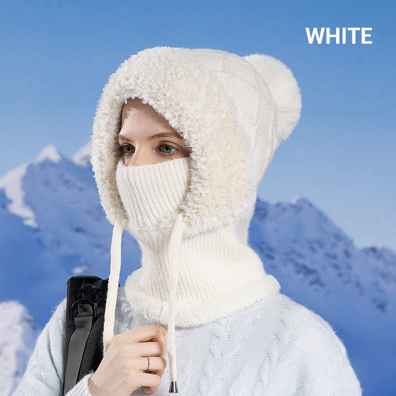 ❄️  💖 3-in-1-Winter-Sturmhaube für Damen