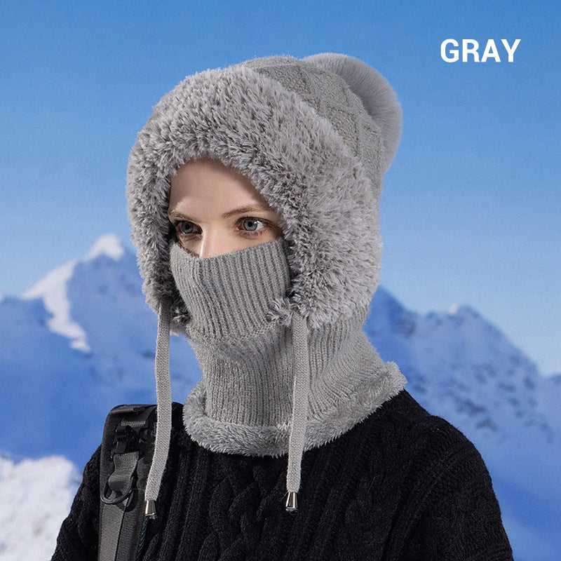 ❄️  💖 3-in-1-Winter-Sturmhaube für Damen