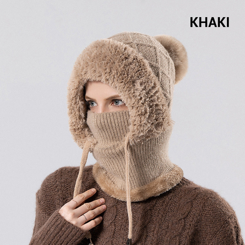 ❄️  💖 3-in-1-Winter-Sturmhaube für Damen