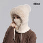 ❄️  💖 3-in-1-Winter-Sturmhaube für Damen