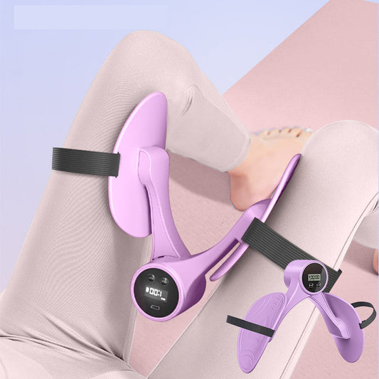 Тренажор за тазово дъно с функция за цифрово броене и еластични презрамки