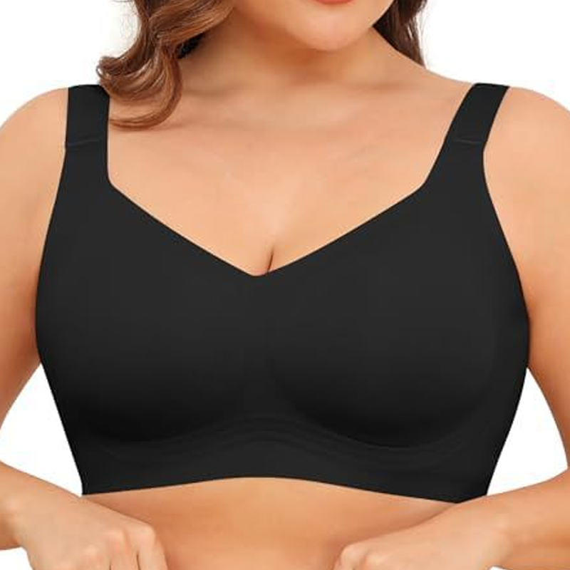 🏆Stark straffender BH | Nahtloser BH ohne Bügel für Damen 👍Schluss mit hängenden Brüsten