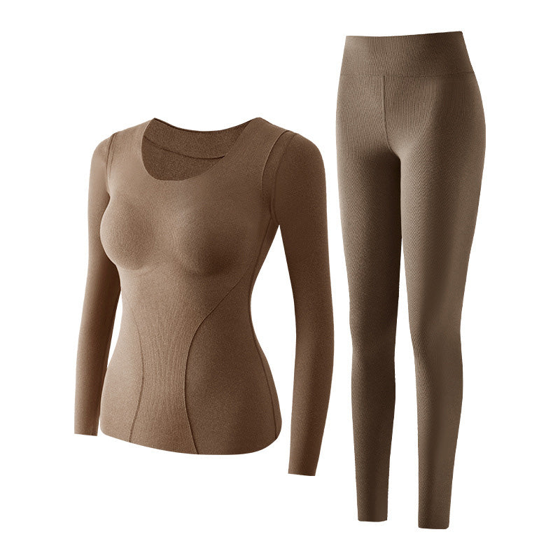 Thermounterwäsche-Set für Damen mit integriertem BH