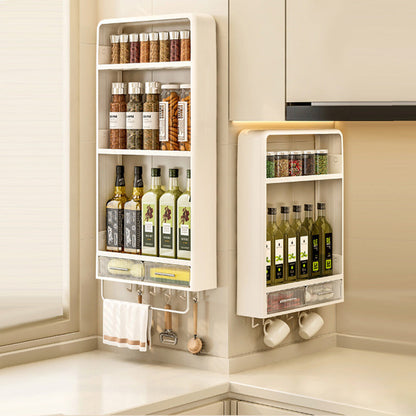 Стенни банишни рафтове с чекмедже