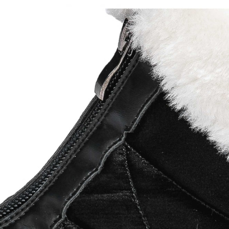 📢📢👢❄️ Neuheiten – Warme Schneestiefel mit Reißverschluss – rutschfest und bequem