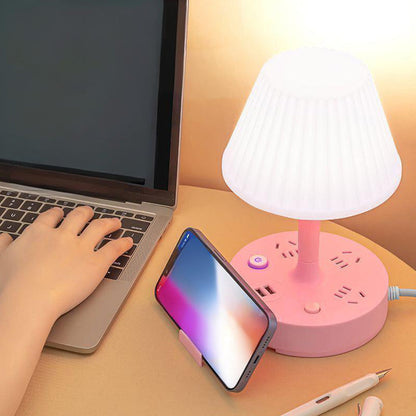 ✨Настолна лампа с USB порт и мрежова връзка
