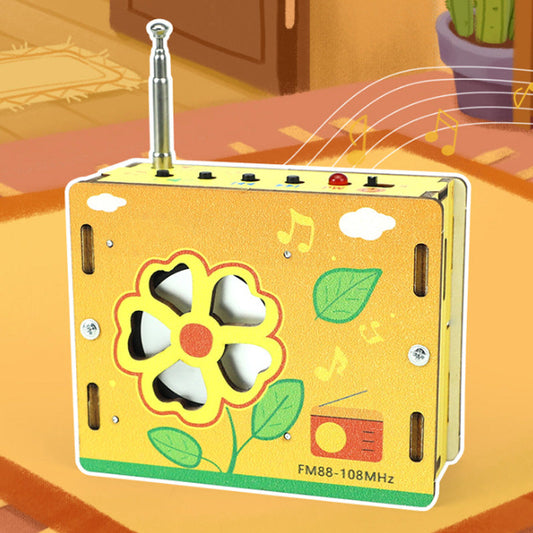 DIY Образователни играчки за деца мини радио