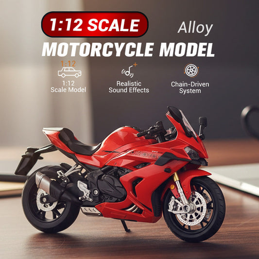🏍Модел на мотоциклет в мащаб 1:12