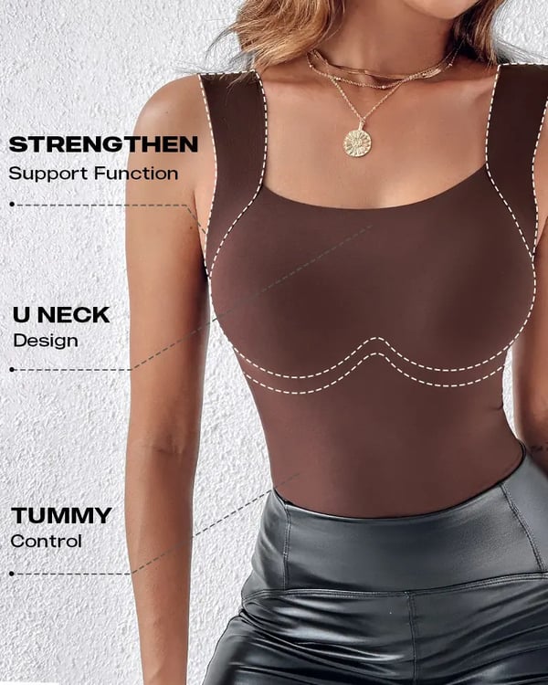 🔥 Thermo-Tanktop mit integriertem BH – ultrawarm, dehnbar & nachhaltig! ☀️