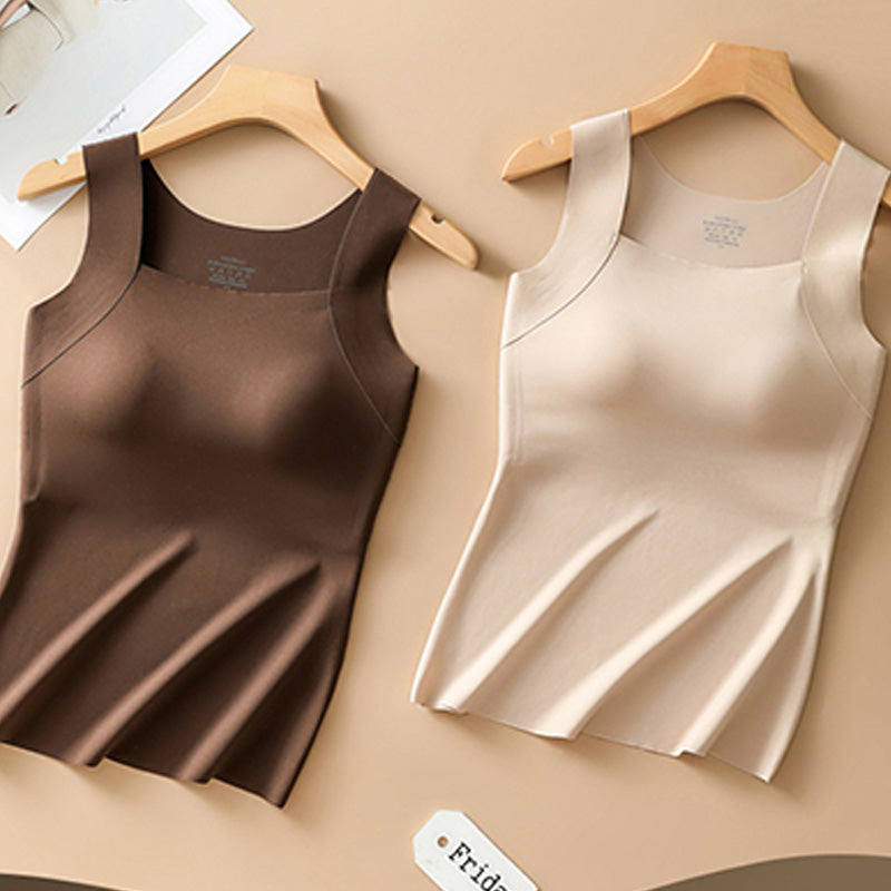 🔥 Thermo-Tanktop mit integriertem BH – ultrawarm, dehnbar & nachhaltig! ☀️