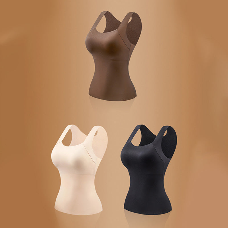 🔥 Thermo-Tanktop mit integriertem BH – ultrawarm, dehnbar & nachhaltig! ☀️