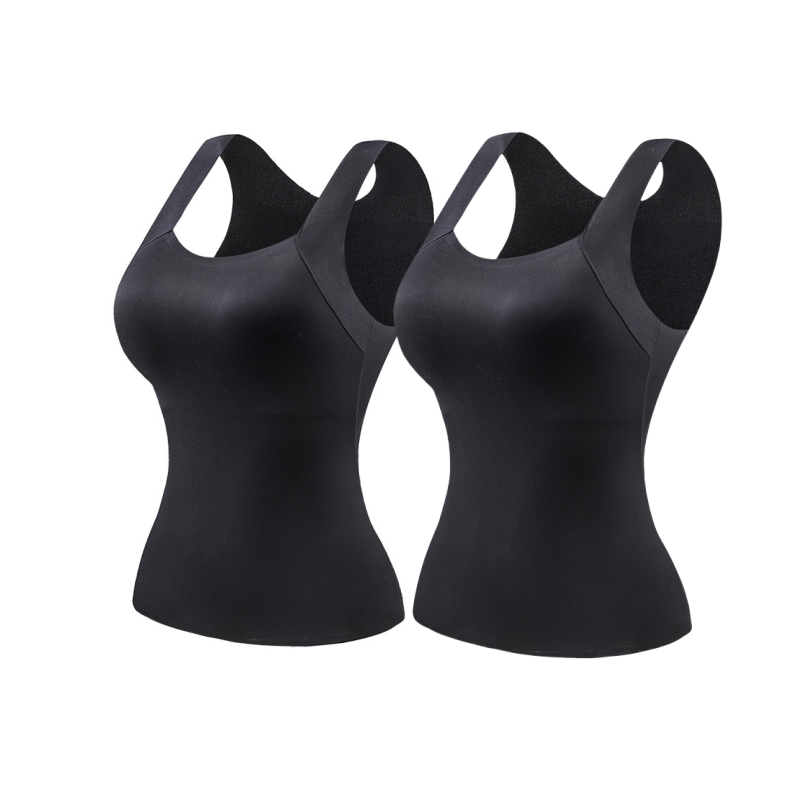 🔥 Thermo-Tanktop mit integriertem BH – ultrawarm, dehnbar & nachhaltig! ☀️