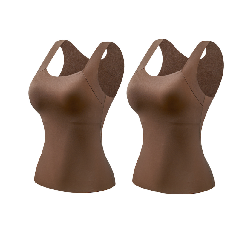 🔥 Thermo-Tanktop mit integriertem BH – ultrawarm, dehnbar & nachhaltig! ☀️