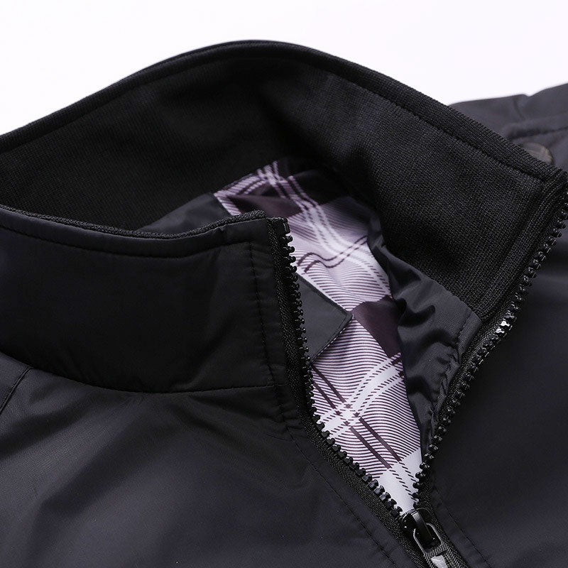 🧥 💼 Elegante Windjacke für Herren – Lässiger Business-Style mit Stehkragen & mehreren Taschen   🌿