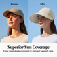 🌞Дамски шапки с козирка и широка периферия за носене на открито🧢