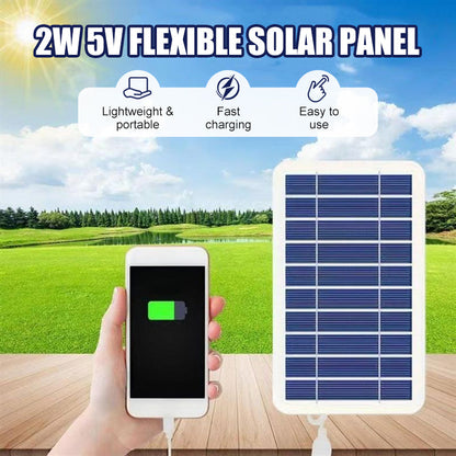 ☀️ 2W 5V Гъвкав соларен панел