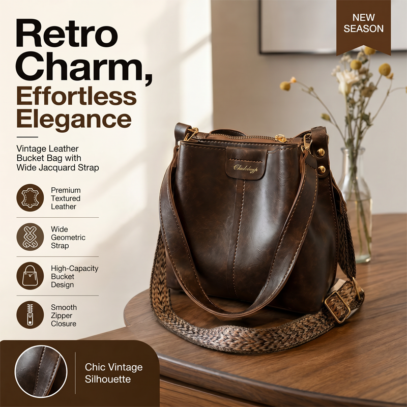 👜 🎀 Damen Vintage Umhängetasche mit großem Fassungsvermögen – Geräumig, stilvoll & perfekt für den täglichen Weg zur Arbeit – Elegant, vielseitig & zeitlos 💫
