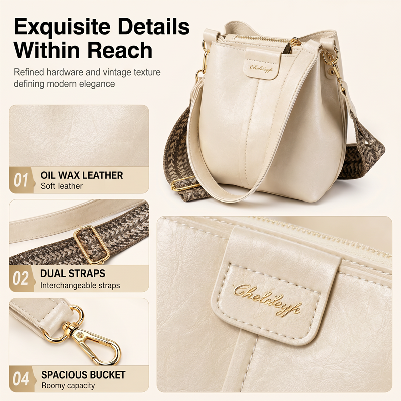 👜 🎀 Damen Vintage Umhängetasche mit großem Fassungsvermögen – Geräumig, stilvoll & perfekt für den täglichen Weg zur Arbeit – Elegant, vielseitig & zeitlos 💫