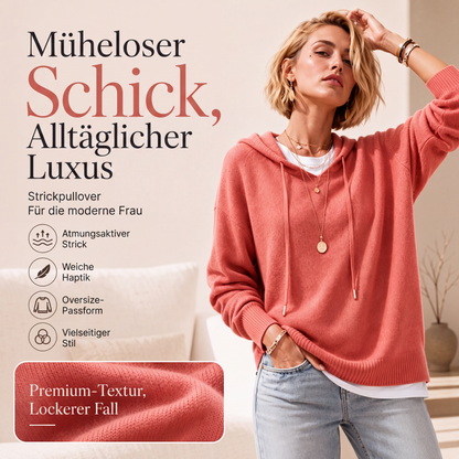 📢🎉🛍️✨Legerer Damen-Kapuzenpullover mit Kordelzug