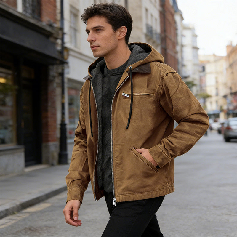 📢📢🎉✨Warme Arbeitsjacke mit Kapuze für Herren