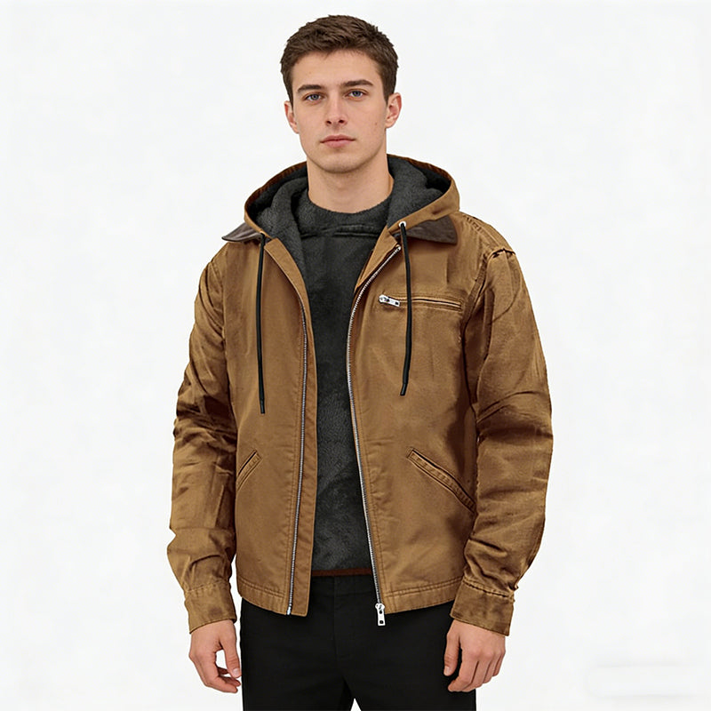 📢📢🎉✨Warme Arbeitsjacke mit Kapuze für Herren