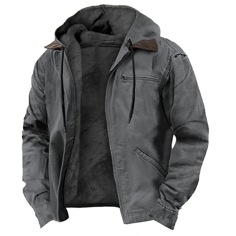 📢📢🎉✨Warme Arbeitsjacke mit Kapuze für Herren