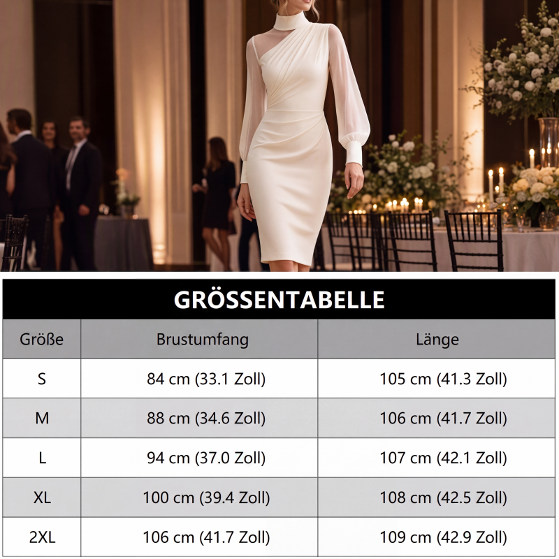 💎✨ Bestseller – Eng anliegendes Mesh-Kleid – perfekt für Partys und Events