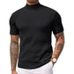 💎 Legere Slim-Fit Herren-T-Shirts mit Stehkragen