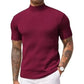 💎 Legere Slim-Fit Herren-T-Shirts mit Stehkragen