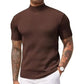 💎 Legere Slim-Fit Herren-T-Shirts mit Stehkragen