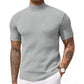 💎 Legere Slim-Fit Herren-T-Shirts mit Stehkragen