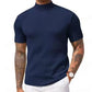 💎 Legere Slim-Fit Herren-T-Shirts mit Stehkragen