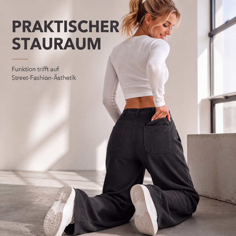 ✨Lässige Weithosen mit entspannter Passform für Damen