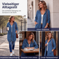 🧥 Lässig, bequem & vielseitig – Damen Kapuzenjacke in längerer Passform