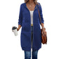 🧥 Lässig, bequem & vielseitig – Damen Kapuzenjacke in längerer Passform