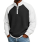✨Herren-Waffelstrick-Quarter-Zip-T-Shirt