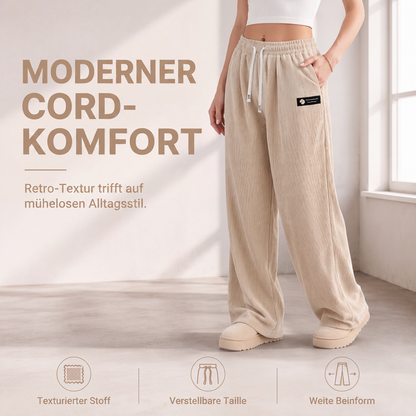 👖 Legere Hose mit Kordelzug | Kein steifer Bund – Bequemer Alltags-Look für Zuhause & Unterwegs ✨
