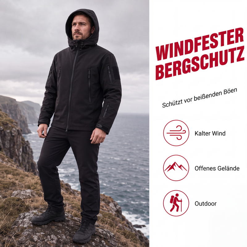 🛍️✨ Wasserdichte und warme Outdoorjacke für Herren