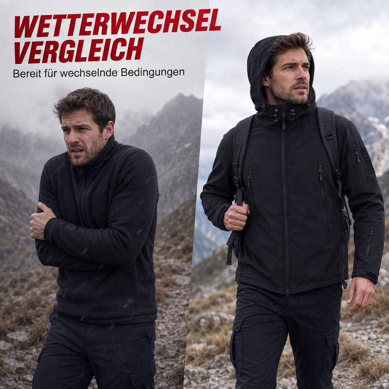 🛍️✨ Wasserdichte und warme Outdoorjacke für Herren