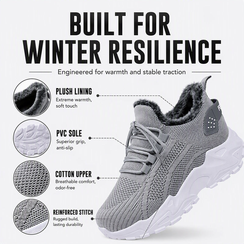 🎉✨Warme Wintersneaker aus Strick für Damen
