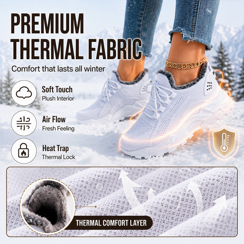 🎉✨Warme Wintersneaker aus Strick für Damen