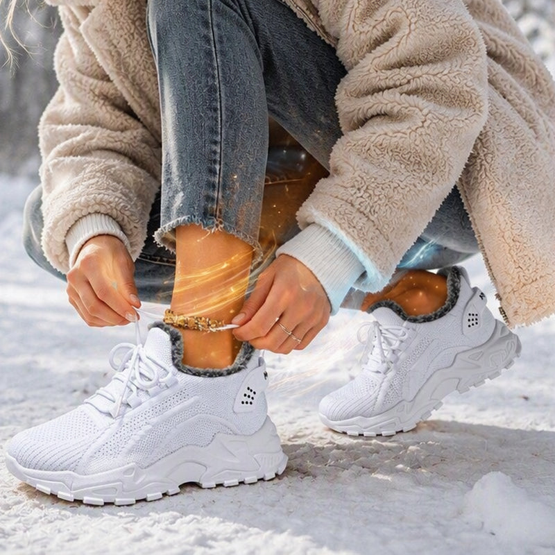🎉✨Warme Wintersneaker aus Strick für Damen