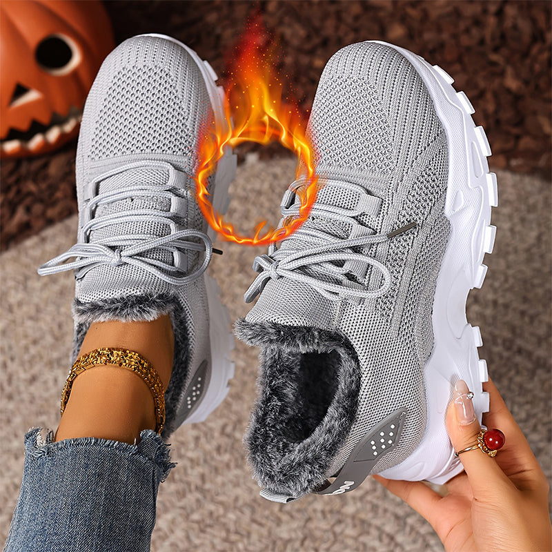 🎉✨Warme Wintersneaker aus Strick für Damen
