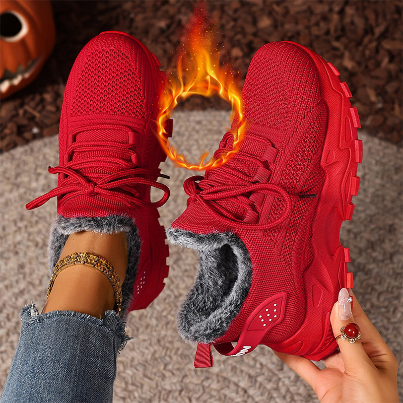 🎉✨Warme Wintersneaker aus Strick für Damen